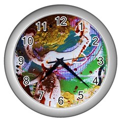 Doves Matchmaking 11 Wall Clocks (silver)  by bestdesignintheworld