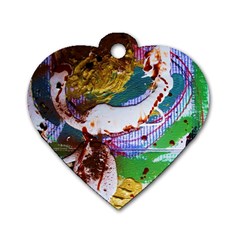 Doves Matchmaking 11 Dog Tag Heart (two Sides) by bestdesignintheworld