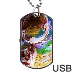 Doves Matchmaking 11 Dog Tag Usb Flash (two Sides) by bestdesignintheworld