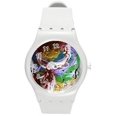 Doves Matchmaking 11 Round Plastic Sport Watch (m) by bestdesignintheworld