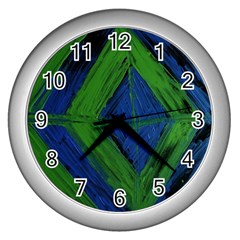 Point Of Equilibrium 5 Wall Clocks (Silver) 