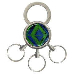 Point Of Equilibrium 5 3-Ring Key Chains