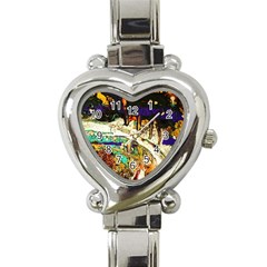 Skull 6 Heart Italian Charm Watch by bestdesignintheworld