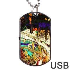 Skull 6 Dog Tag Usb Flash (two Sides)