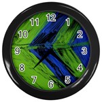 Point Of Equilibrium 2 Wall Clocks (Black) Front