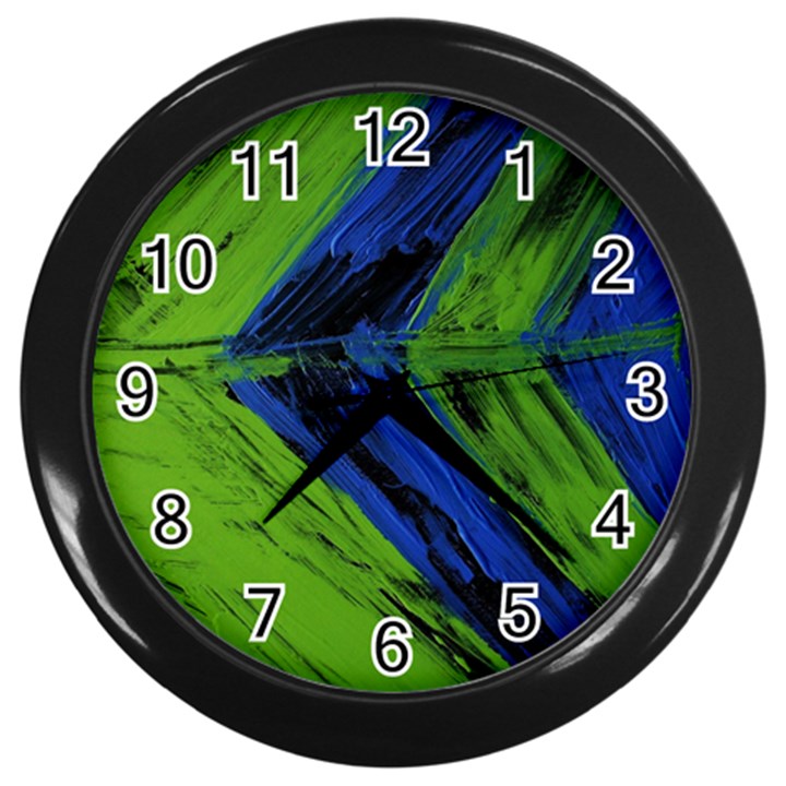 Point Of Equilibrium 2 Wall Clocks (Black)