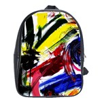 Lets Forget The Black Squere 2 School Bag (Large) Front