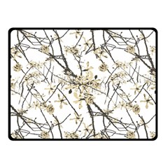 Nature Graphic Motif Pattern Fleece Blanket (small) by dflcprints