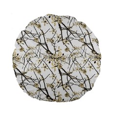 Nature Graphic Motif Pattern Standard 15  Premium Flano Round Cushions by dflcprints