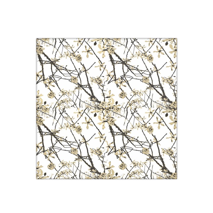 Nature Graphic Motif Pattern Satin Bandana Scarf