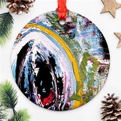 When The Egg Matters Most 4 Ornament (round) by bestdesignintheworld