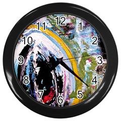 When The Egg Matters Most 4 Wall Clocks (black) by bestdesignintheworld