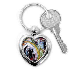 When The Egg Matters Most 4 Key Chains (heart)  by bestdesignintheworld