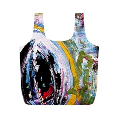 When The Egg Matters Most 4 Full Print Recycle Bags (m)  by bestdesignintheworld