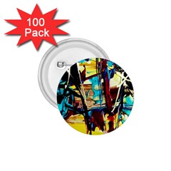 Dance Of Oil Towers 4 1.75  Buttons (100 pack) 