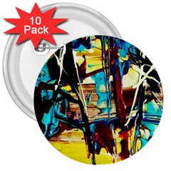 Dance Of Oil Towers 4 3  Buttons (10 pack) 