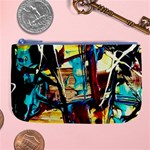 Dance Of Oil Towers 4 Large Coin Purse Front