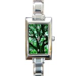 Lake Park 3 Rectangle Italian Charm Watch Front