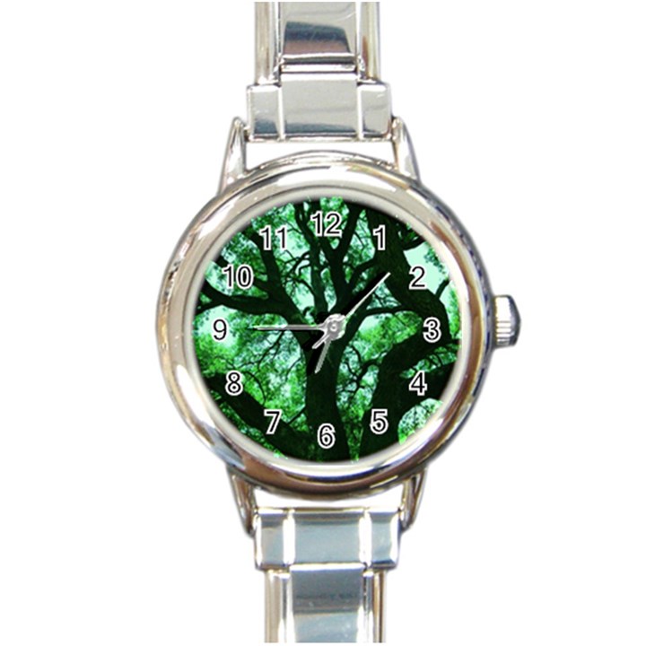 Lake Park 3 Round Italian Charm Watch