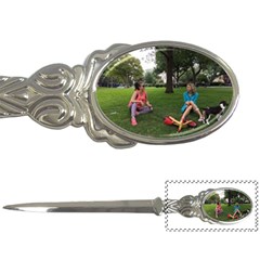 19688418 10155446220129417 1027902896 O - Walking With Daughter And Dog Letter Openers by bestdesignintheworld