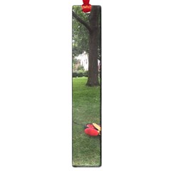 19688418 10155446220129417 1027902896 O - Walking With Daughter And Dog Large Book Marks by bestdesignintheworld