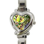 House Will Be Built 4 Heart Italian Charm Watch Front