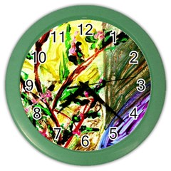 House Will Be Built 4 Color Wall Clocks by bestdesignintheworld