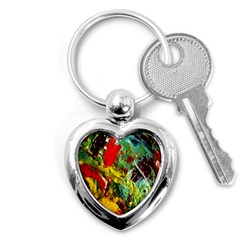 Yellow Chick 7 Key Chains (heart)  by bestdesignintheworld