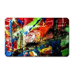 Untitled Red And Blue 3 Magnet (rectangular) by bestdesignintheworld