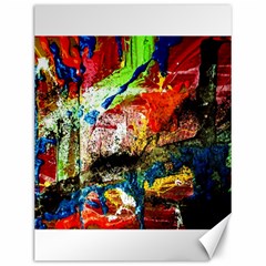 Untitled Red And Blue 3 Canvas 12  X 16   by bestdesignintheworld