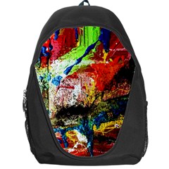 Untitled Red And Blue 3 Backpack Bag by bestdesignintheworld