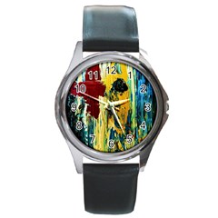 11044574 422007541293570 7092049992756666033 O - Point Of View 2 Round Metal Watch by bestdesignintheworld