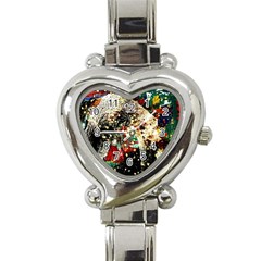 Wet Kiss 2 Heart Italian Charm Watch by bestdesignintheworld