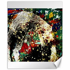 Wet Kiss 2 Canvas 11  X 14   by bestdesignintheworld