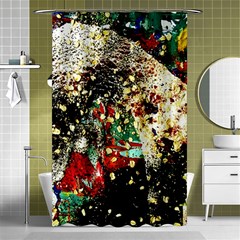 Wet Kiss 2 Shower Curtain 48  X 72  (small)  by bestdesignintheworld