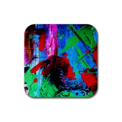 Humidity 7 Rubber Coaster (square)  by bestdesignintheworld