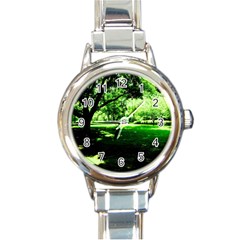 Lake Park 14 Round Italian Charm Watch by bestdesignintheworld