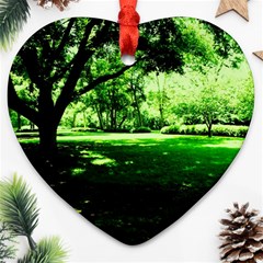 Lake Park 14 Ornament (heart) by bestdesignintheworld