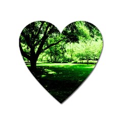 Lake Park 14 Heart Magnet by bestdesignintheworld