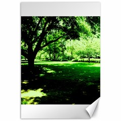 Lake Park 14 Canvas 12  X 18   by bestdesignintheworld