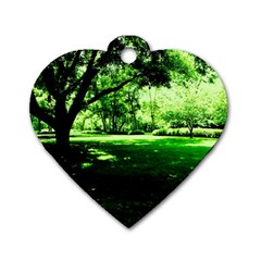 Lake Park 14 Dog Tag Heart (two Sides) by bestdesignintheworld