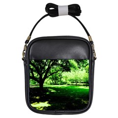 Lake Park 14 Girls Sling Bags by bestdesignintheworld