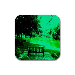 Lake Park 20 Rubber Coaster (square)  by bestdesignintheworld