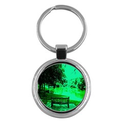 Lake Park 20 Key Chains (round)  by bestdesignintheworld