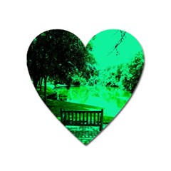 Lake Park 20 Heart Magnet by bestdesignintheworld