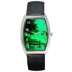 Lake Park 20 Barrel Style Metal Watch by bestdesignintheworld