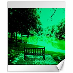 Lake Park 20 Canvas 16  X 20   by bestdesignintheworld