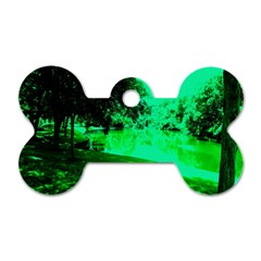 Lake Park 20 Dog Tag Bone (two Sides) by bestdesignintheworld