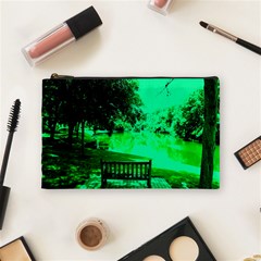 Lake Park 20 Cosmetic Bag (medium)  by bestdesignintheworld