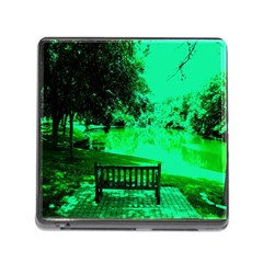 Lake Park 20 Memory Card Reader (square) by bestdesignintheworld